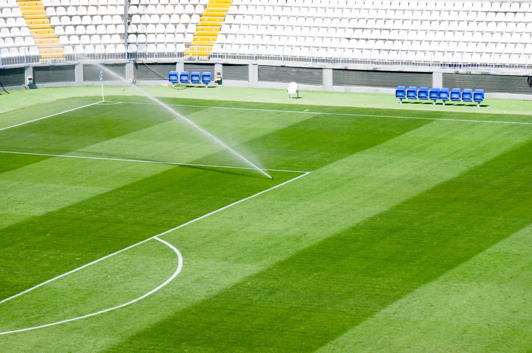 Sensores de suelo para regar bien un campo deportivo